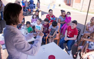 Núcleo de Educação em Câncer (NEC) proporciona “Projeto Férias Animadas” para crianças e adolescentes do Lar do Amor