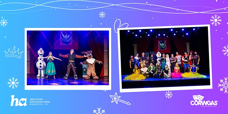 Instituto Sociocultural realiza live do espetáculo “Um Baile no Reino de Arendelle”