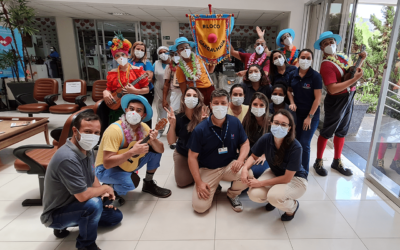 Palhaços da alegria movimentam unidades do Hospital de Amor