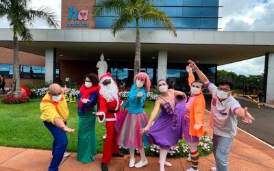 É Natal na Fábrica de Sonhos” é apresentado presencialmente para pacientes do Hospital de Amor Infantojuvenil