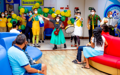 Palhaços da Alegria participam da ação “Dia de Doar” do Hospital de Amor
