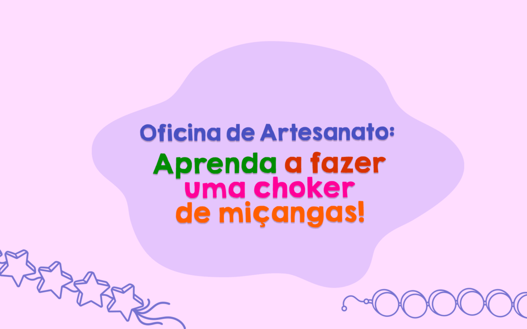Aprenda a fazer uma linda choker de miçangas