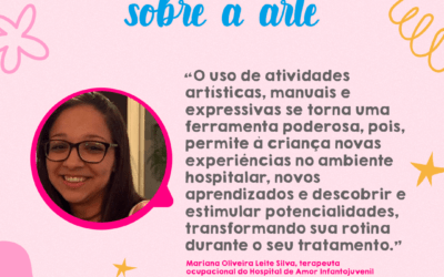 O olhar da Saúde sobre a Arte: Como a arte contribui para o bem-estar do paciente em tratamento de câncer