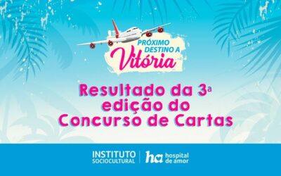 Concurso de Cartas “Próximo Destino: a Vitória” contempla cinco ganhadoras em sua 3ª edição