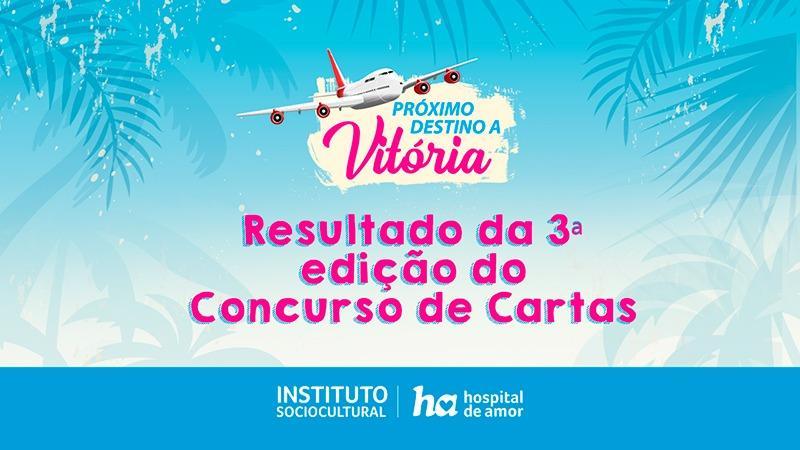 Concurso de Cartas “Próximo Destino: a Vitória” contempla cinco ganhadoras em sua 3ª edição