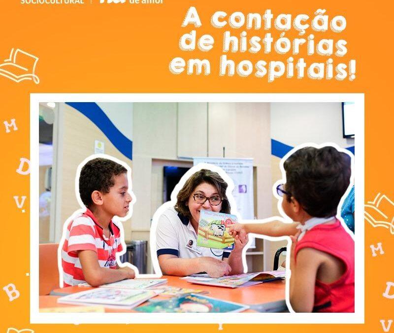 Contação de Histórias em hospitais: A humanização de um ambiente