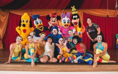 Apresentação do espetáculo “O Circo do Mickey”