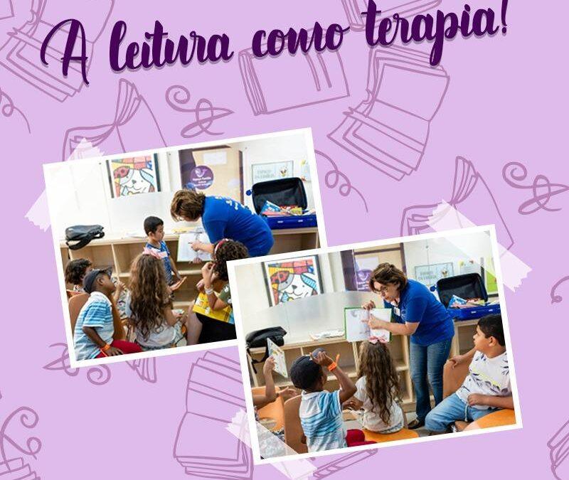 A leitura como terapia para crianças na rotina hospitalar