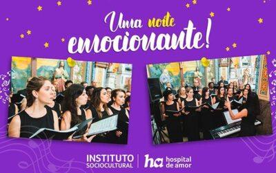 Coral Acordes Vocais se apresenta em uma noite emocionante!