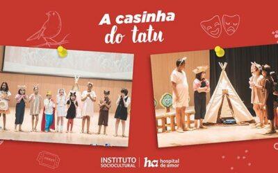 Oficina de Teatro se apresenta na Formatura da Classe Hospitalar do Hospital de Amor